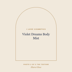 Placeholder, product photo coming soon: I LOVE Cosmetics Violet Dreams Body Mist, 150ml