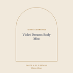 Placeholder, product photo coming soon: I LOVE Cosmetics Violet Dreams Body Mist, 150ml