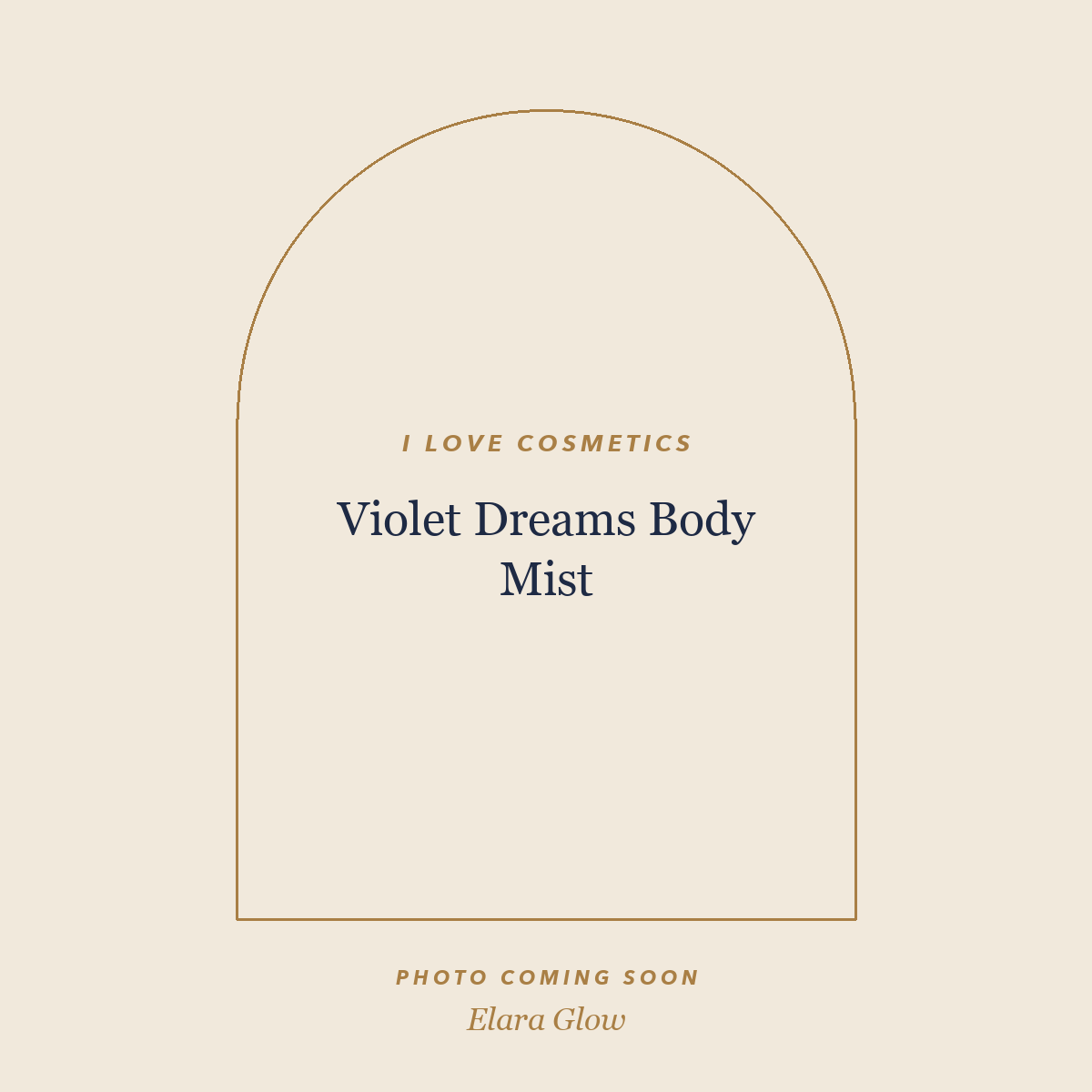 Placeholder, product photo coming soon: I LOVE Cosmetics Violet Dreams Body Mist, 150ml