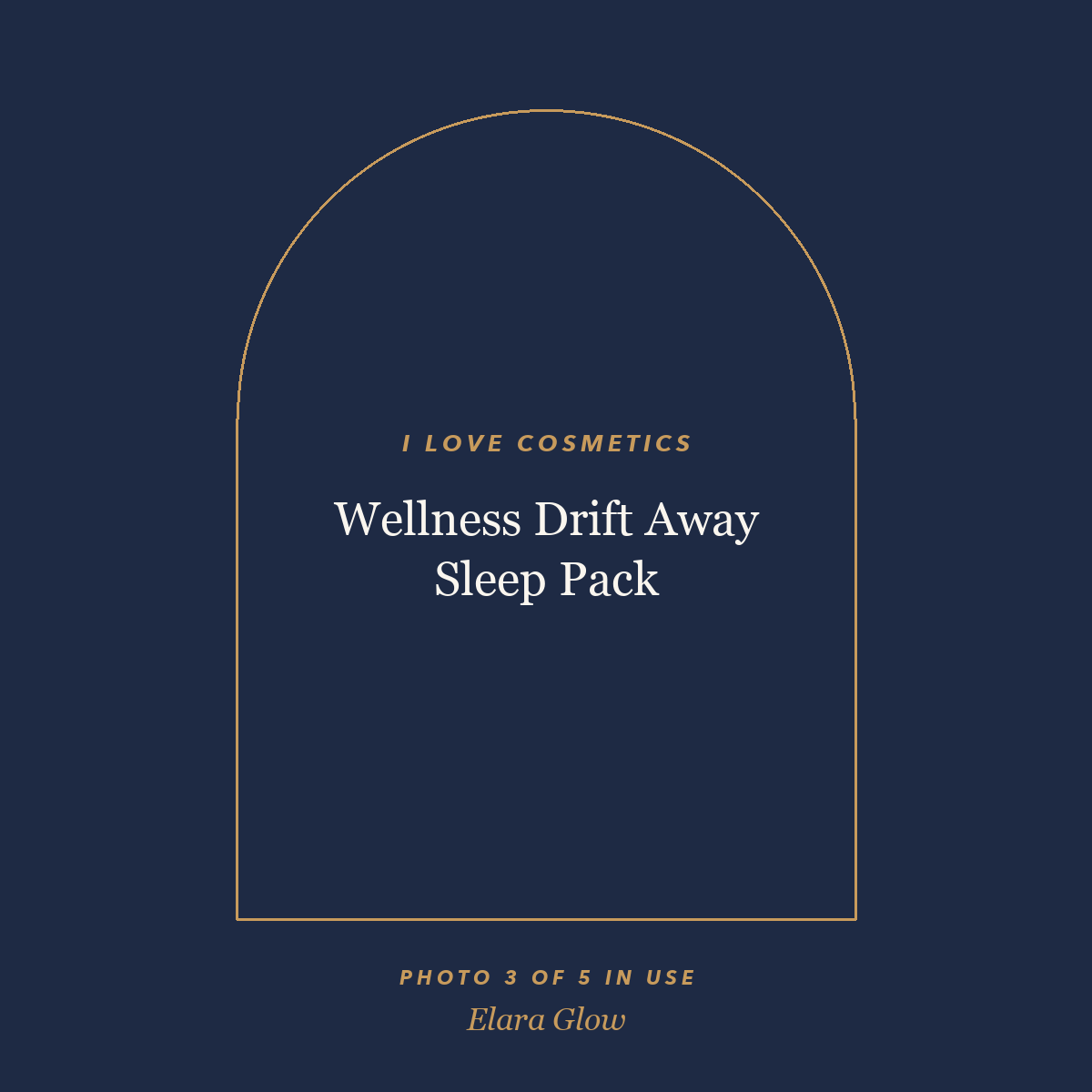 Placeholder, product photo coming soon: I LOVE Cosmetics Wellness Drift Away Sleep Pack