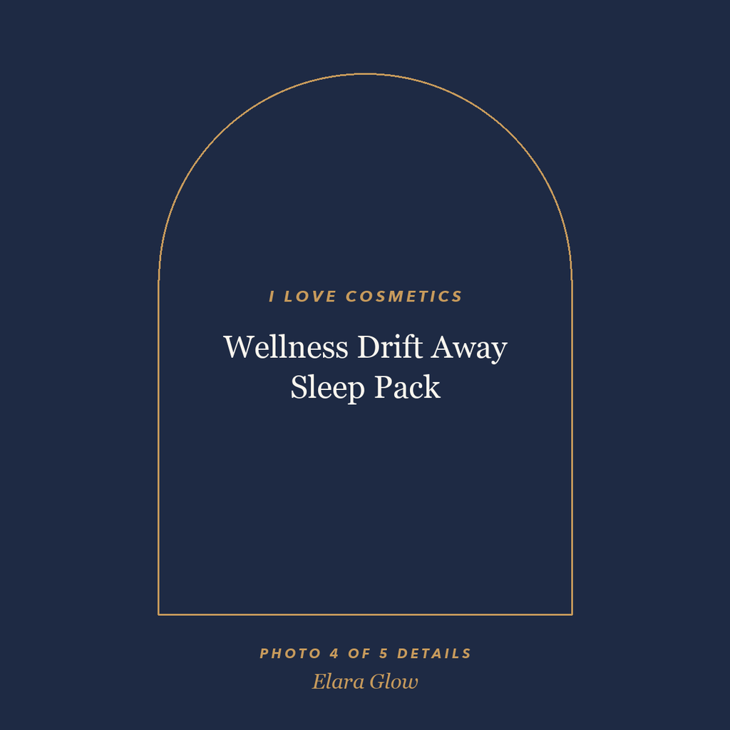 Placeholder, product photo coming soon: I LOVE Cosmetics Wellness Drift Away Sleep Pack