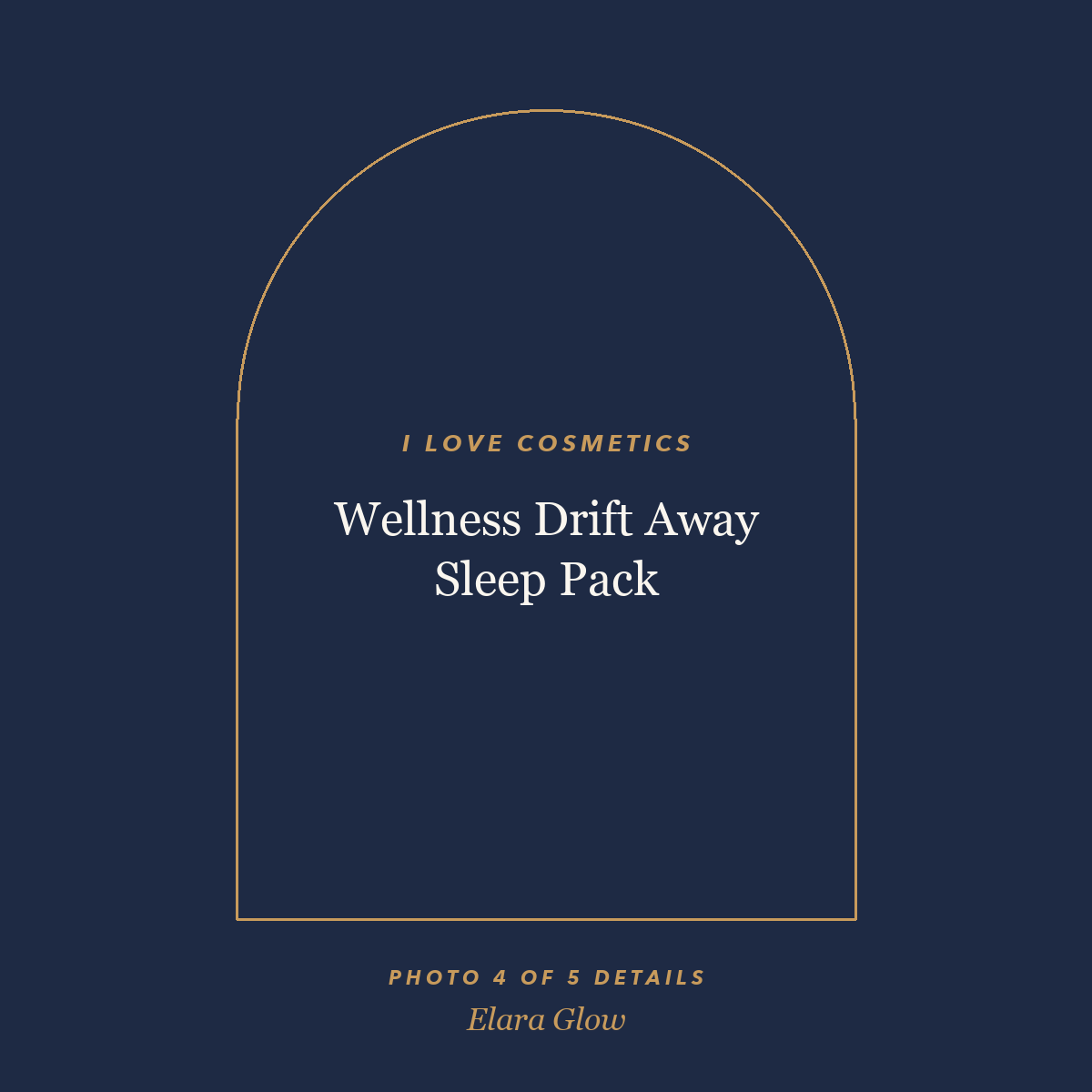 Placeholder, product photo coming soon: I LOVE Cosmetics Wellness Drift Away Sleep Pack