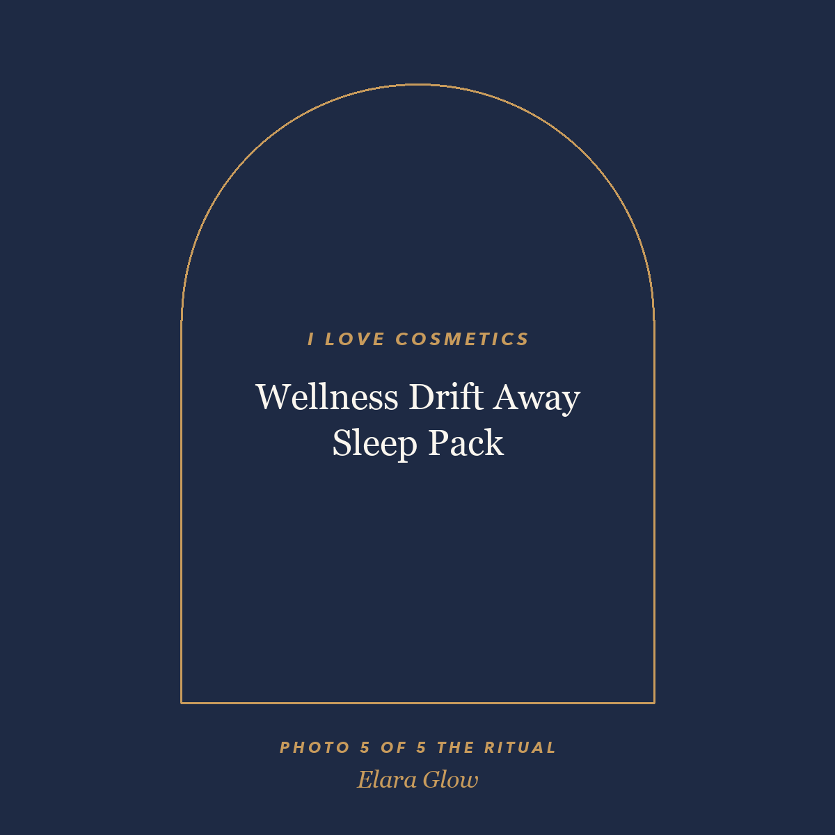 Placeholder, product photo coming soon: I LOVE Cosmetics Wellness Drift Away Sleep Pack