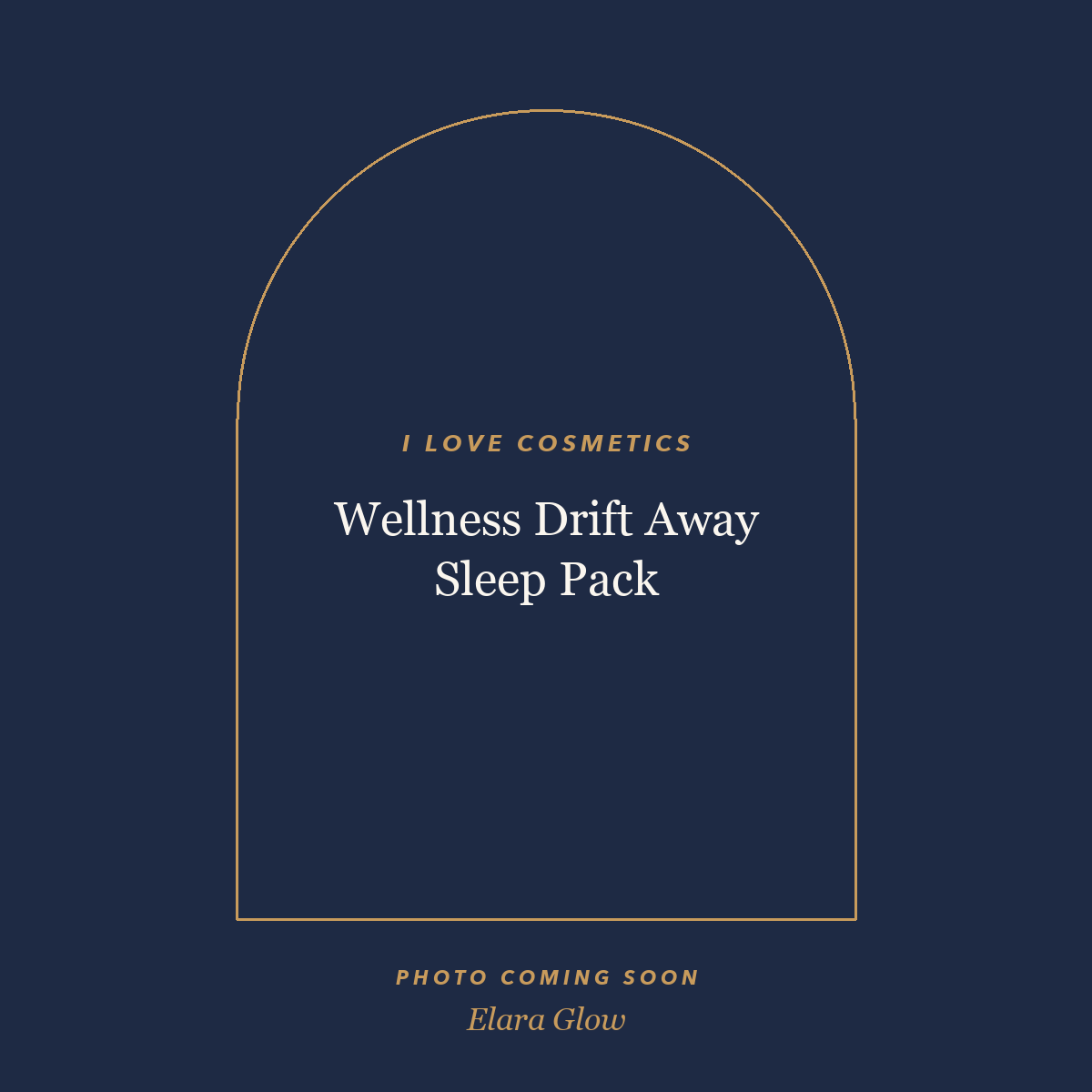 Placeholder, product photo coming soon: I LOVE Cosmetics Wellness Drift Away Sleep Pack