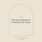 Placeholder, product photo coming soon: Kitsch Rice Water Shampoo & Conditioner Bar Combo