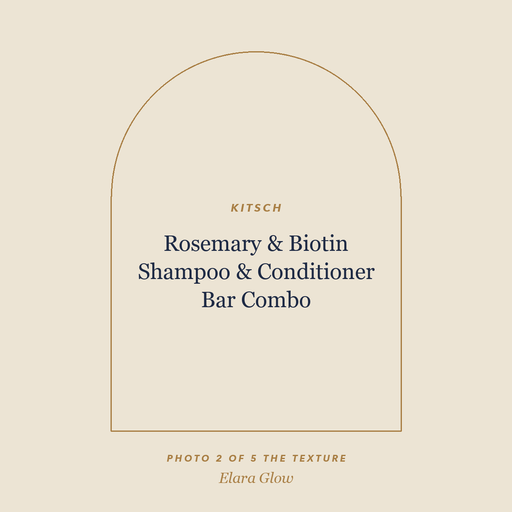 Placeholder, product photo coming soon: Kitsch Rosemary & Biotin Shampoo & Conditioner Bar Combo