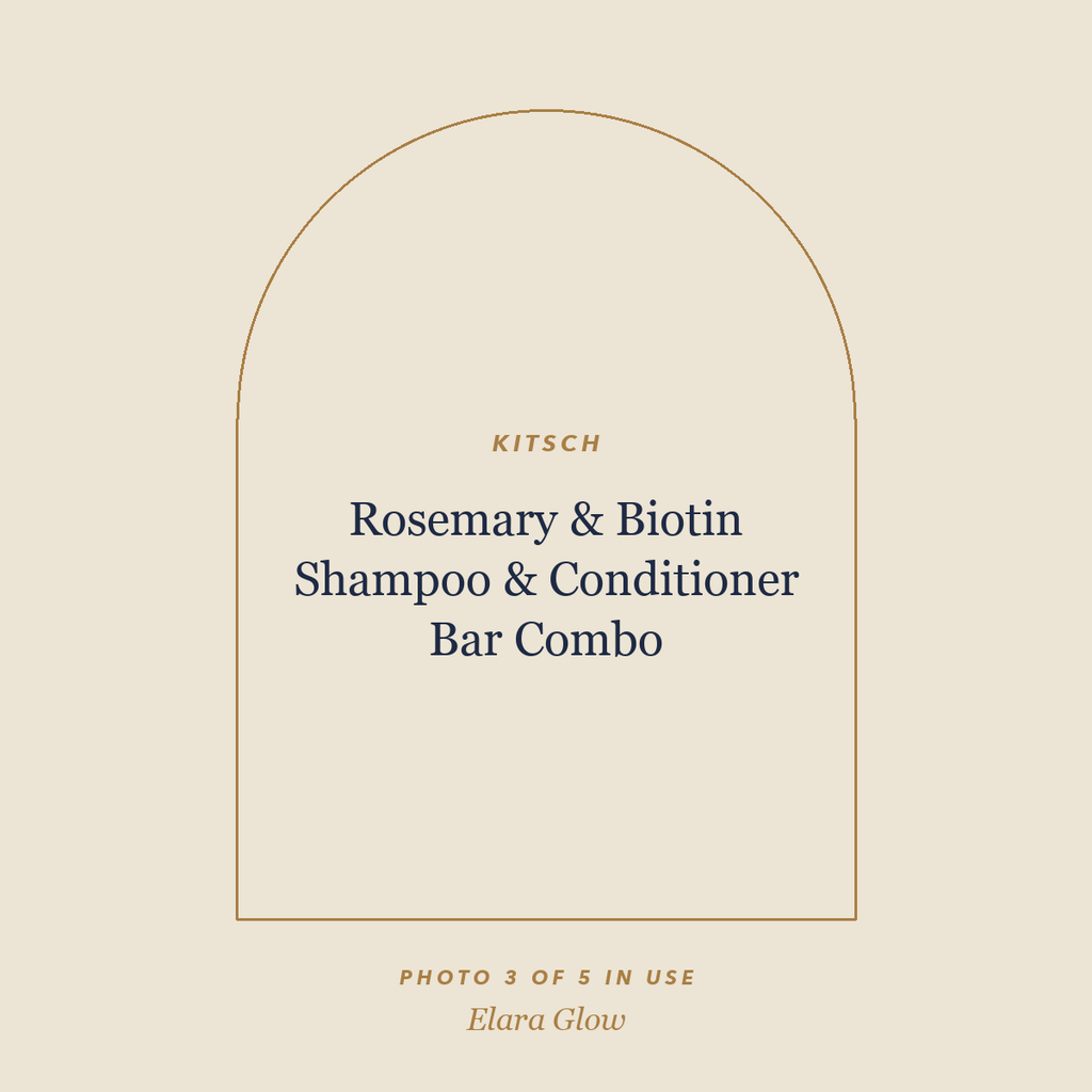 Placeholder, product photo coming soon: Kitsch Rosemary & Biotin Shampoo & Conditioner Bar Combo