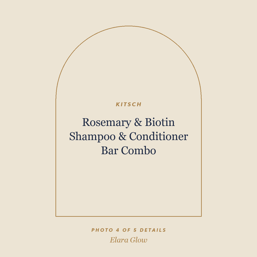 Placeholder, product photo coming soon: Kitsch Rosemary & Biotin Shampoo & Conditioner Bar Combo
