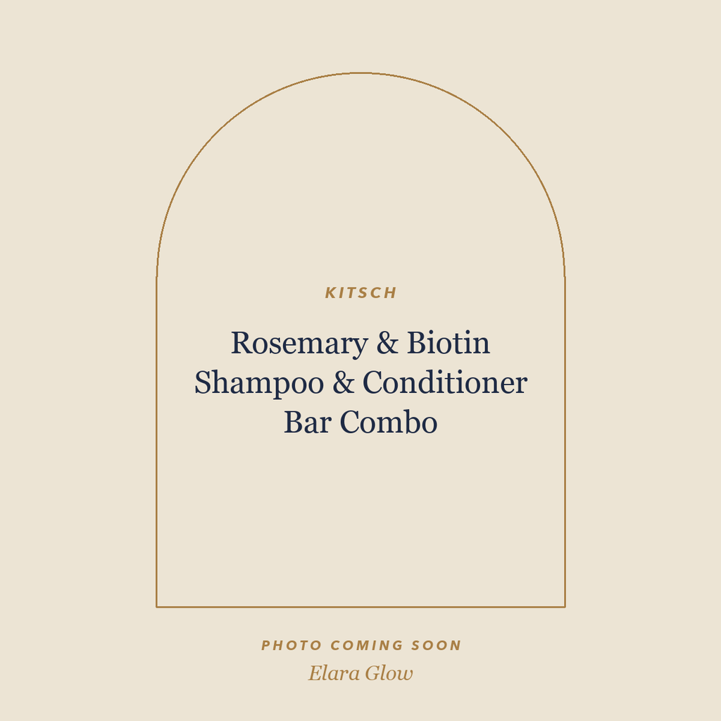 Placeholder, product photo coming soon: Kitsch Rosemary & Biotin Shampoo & Conditioner Bar Combo