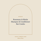 Placeholder, product photo coming soon: Kitsch Rosemary & Biotin Shampoo & Conditioner Bar Combo