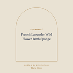 Placeholder, product photo coming soon: Spongellé French Lavender Wild Flower Bath Sponge