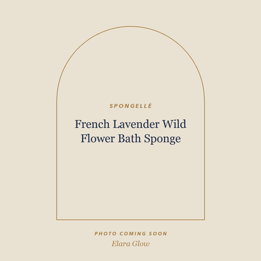 Placeholder, product photo coming soon: Spongellé French Lavender Wild Flower Bath Sponge