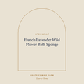 Placeholder, product photo coming soon: Spongellé French Lavender Wild Flower Bath Sponge