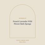 Placeholder, product photo coming soon: Spongellé French Lavender Wild Flower Bath Sponge