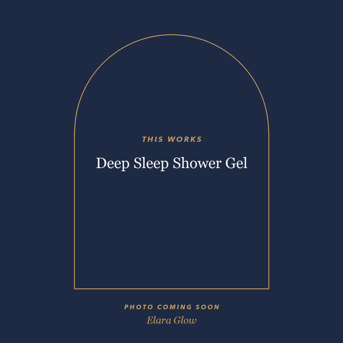Placeholder, product photo coming soon: This Works Deep Sleep Shower Gel, 250ml