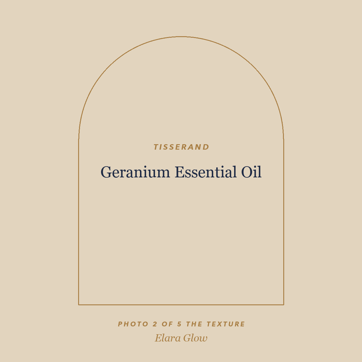 Placeholder, product photo coming soon: Tisserand Geranium Essential Oil