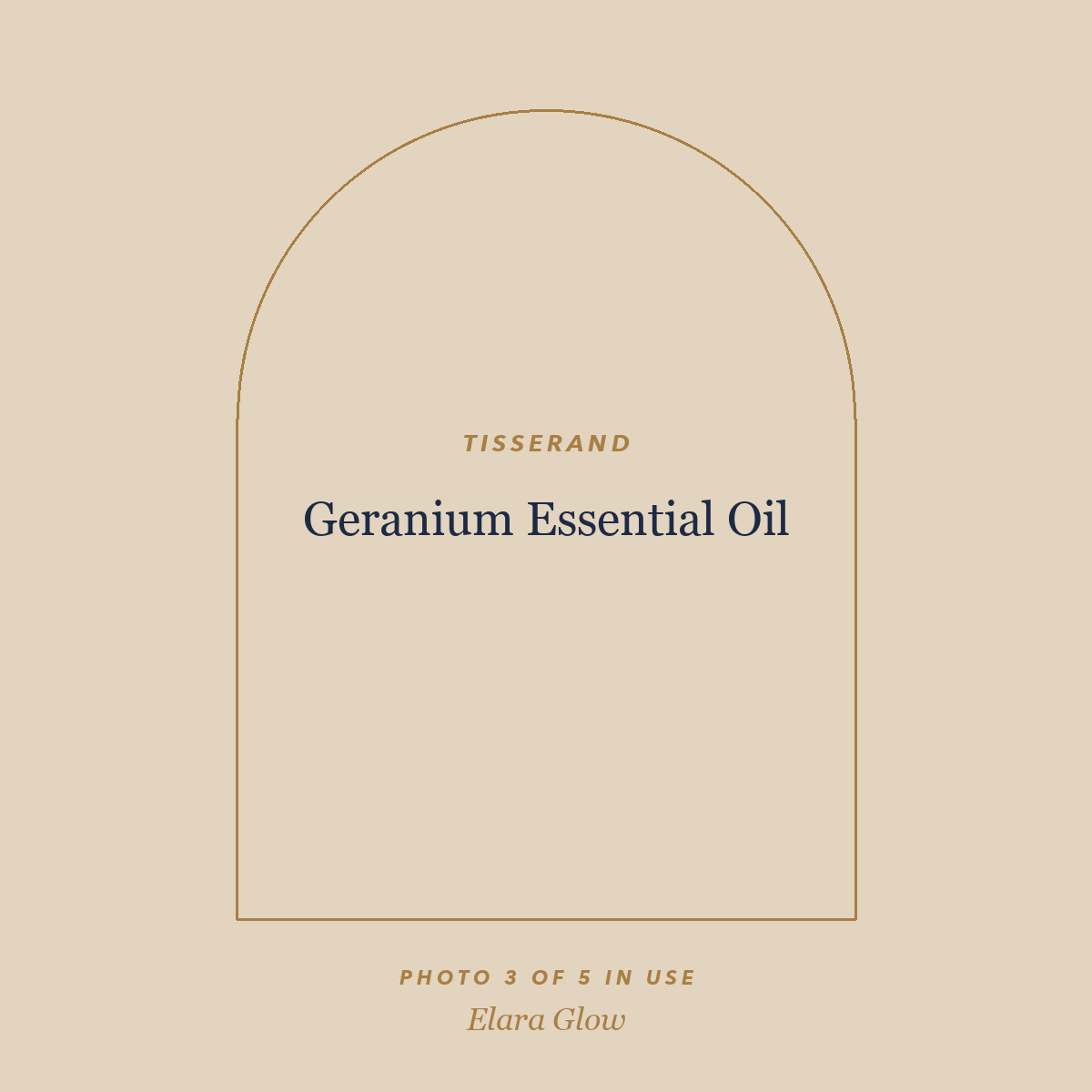 Placeholder, product photo coming soon: Tisserand Geranium Essential Oil