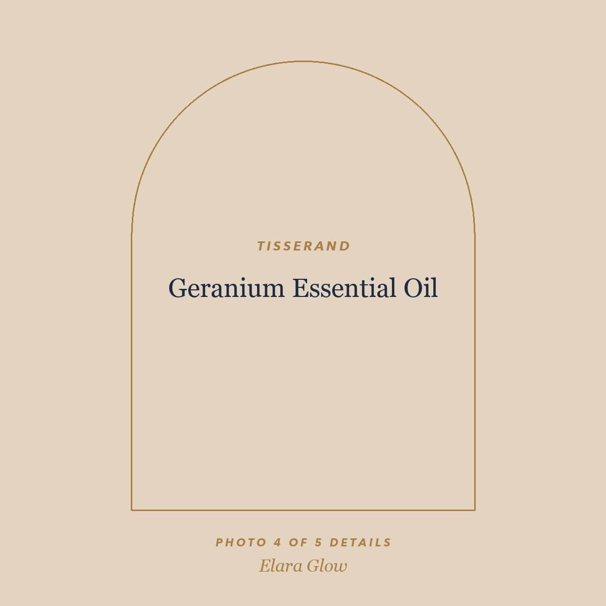 Placeholder, product photo coming soon: Tisserand Geranium Essential Oil