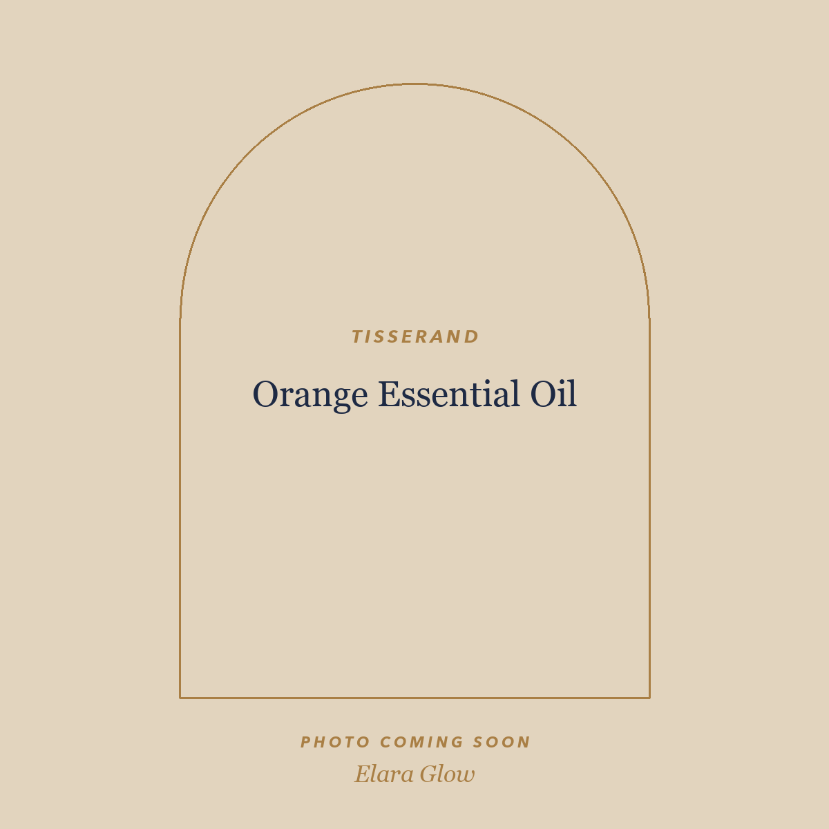 Placeholder, product photo coming soon: Tisserand Orange Essential Oil