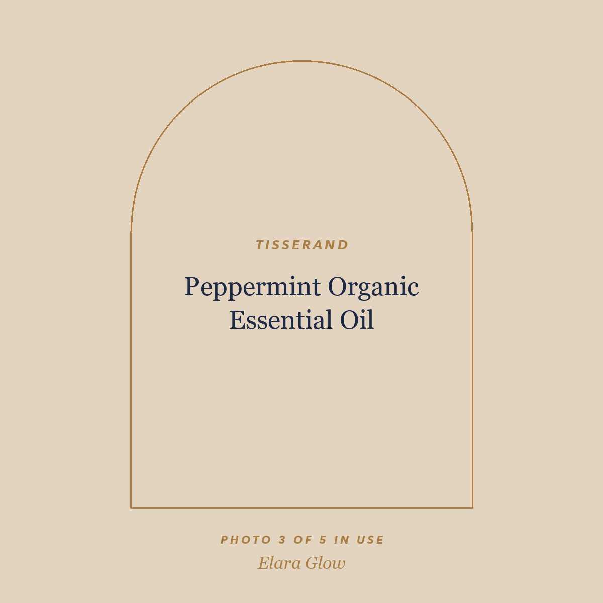 Placeholder, product photo coming soon: Tisserand Peppermint Organic Essential Oil