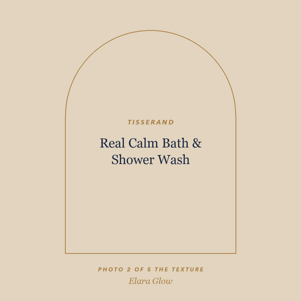 Placeholder, product photo coming soon: Tisserand Real Calm Bath & Shower Wash