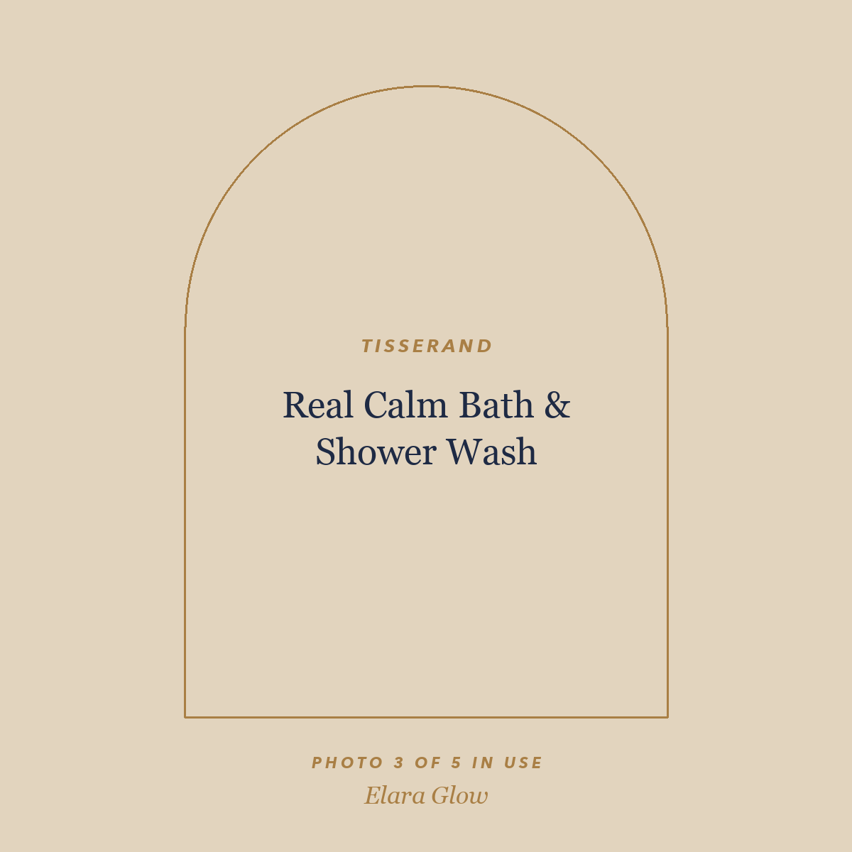 Placeholder, product photo coming soon: Tisserand Real Calm Bath & Shower Wash