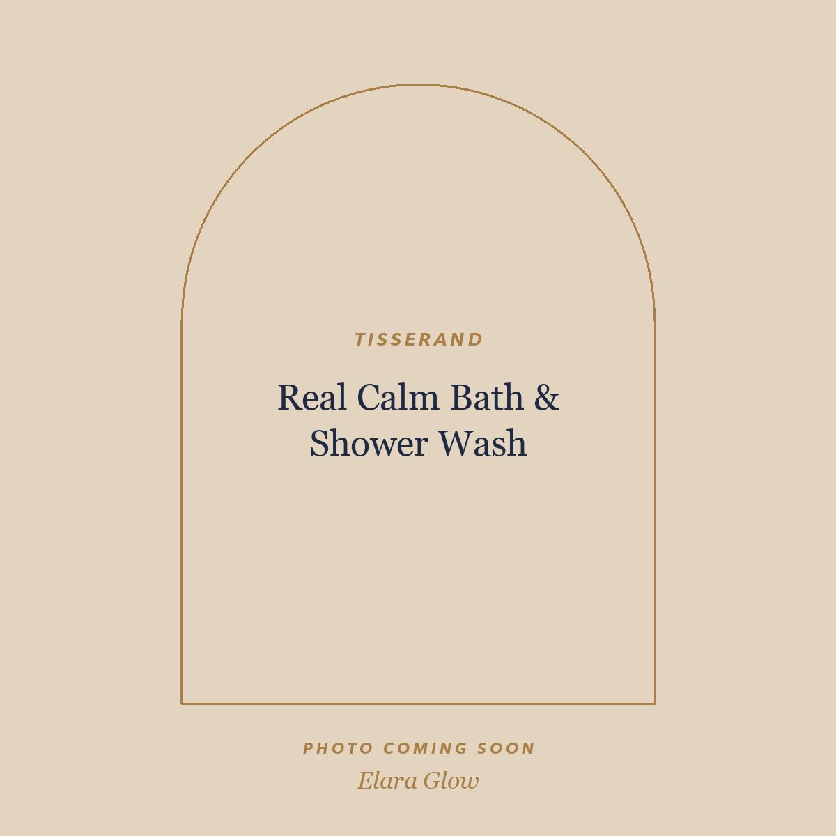 Placeholder, product photo coming soon: Tisserand Real Calm Bath & Shower Wash
