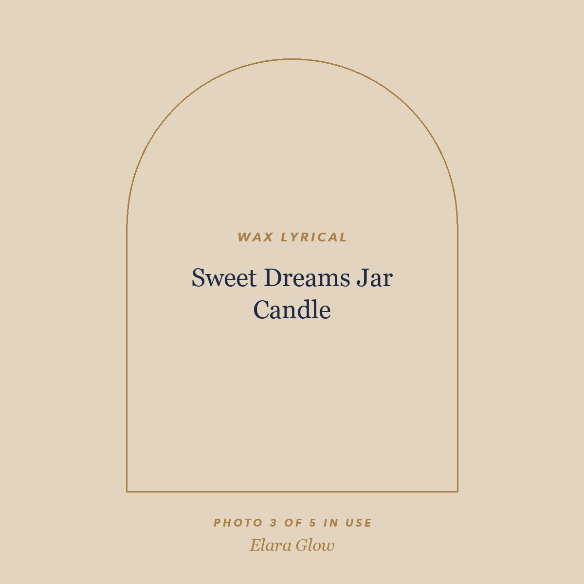 Placeholder, product photo coming soon: Wax Lyrical Sweet Dreams Jar Candle