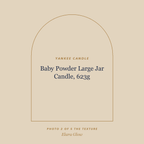 Placeholder, product photo coming soon: Yankee Candle Baby Powder Large Jar Candle, 623g