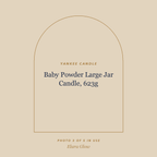 Placeholder, product photo coming soon: Yankee Candle Baby Powder Large Jar Candle, 623g