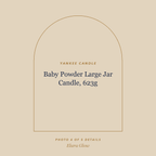 Placeholder, product photo coming soon: Yankee Candle Baby Powder Large Jar Candle, 623g