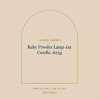 Placeholder, product photo coming soon: Yankee Candle Baby Powder Large Jar Candle, 623g