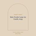 Placeholder, product photo coming soon: Yankee Candle Baby Powder Large Jar Candle, 623g