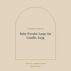 Placeholder, product photo coming soon: Yankee Candle Baby Powder Large Jar Candle, 623g